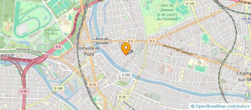 localisation de l'entreprise MEDIA +  JOINVILLE-LE-PONT