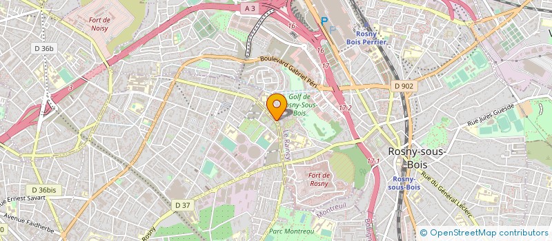 localisation de l'entreprise MEDIA AGENCY à ROSNY-SOUS-BOIS