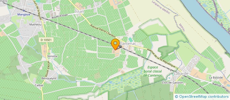 localisation de l'entreprise MEDIA AQUA  LAMARQUE