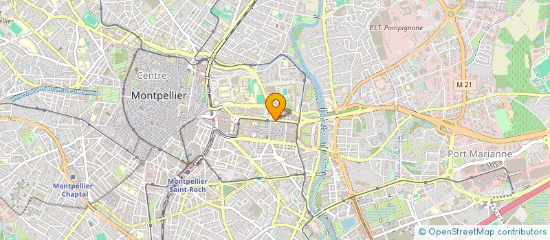 localisation de l'entreprise MEDIA ART 34 à MONTPELLIER