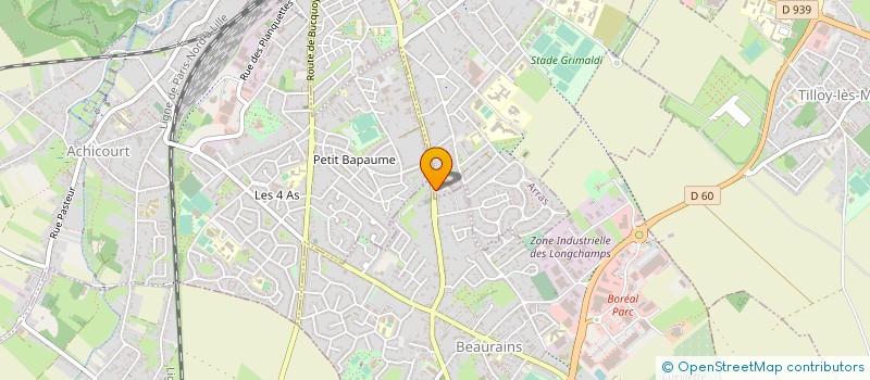 localisation de l'entreprise MEDIA ARTOIS à PARIS