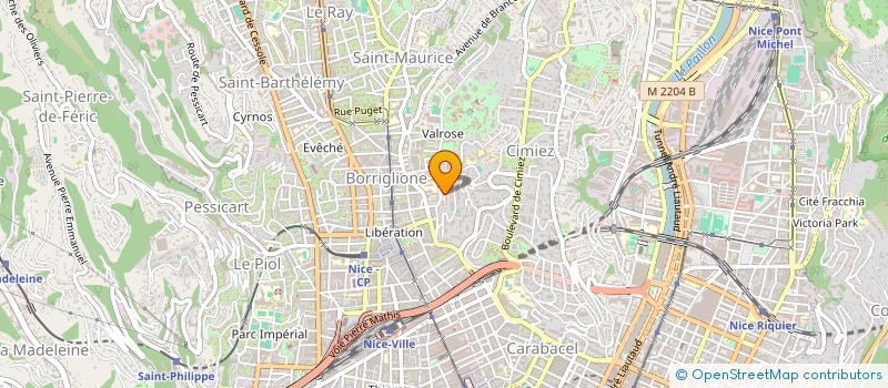 localisation de l'entreprise MEDIA ASSOCIATIF POLITICS WATCH  NICE