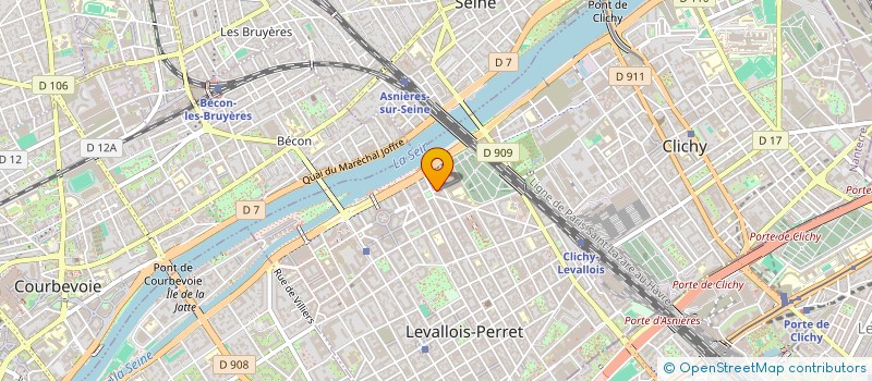 localisation de l'entreprise MEDIA BAR à LEVALLOIS-PERRET
