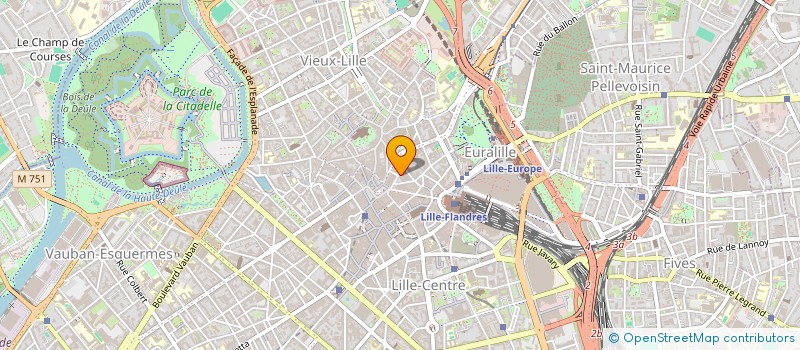 localisation de l'entreprise MEDIA BAT à LILLE