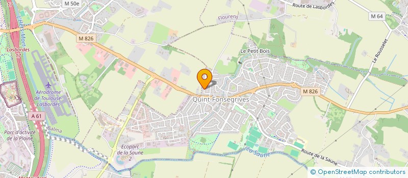 localisation de l'entreprise MEDIA BOOM  QUINT-FONSEGRIVES