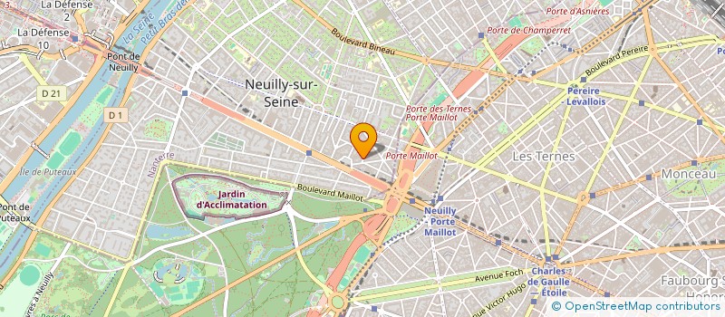 localisation de l'entreprise MEDIA CENTRES COMMERCIAUX à NEUILLY-SUR-SEINE