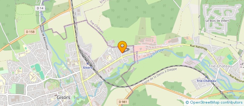 localisation de l'entreprise MEDIA CHRIST AVENIR à GISORS