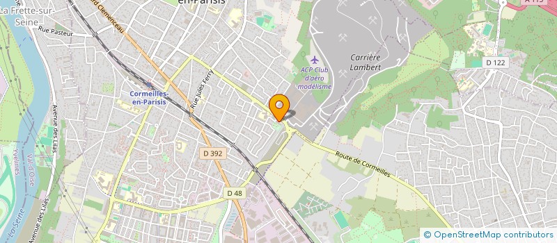 localisation de l'entreprise MEDIA COIFF  CORMEILLES-EN-PARISIS