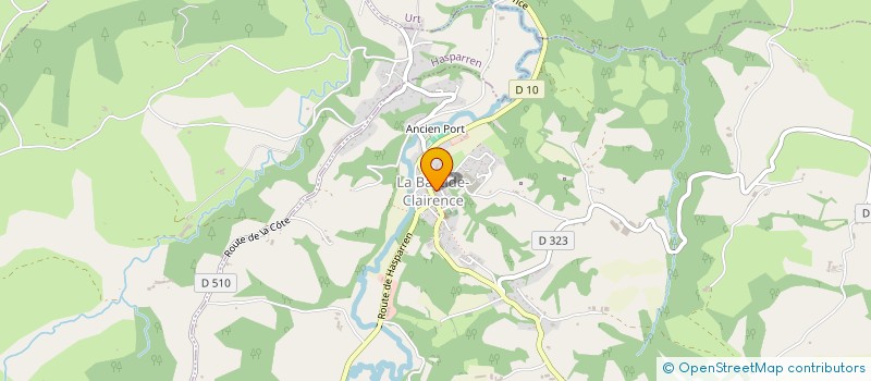 localisation de l'entreprise MEDIA.COM à HASPARREN