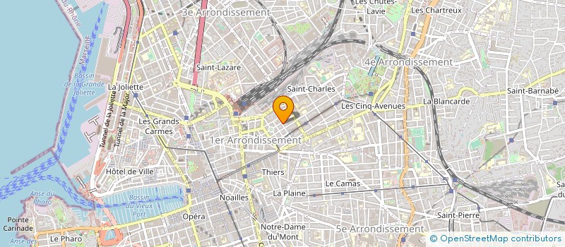localisation de l'entreprise MEDIA COMMUNICATION SERVICE à MARSEILLE
