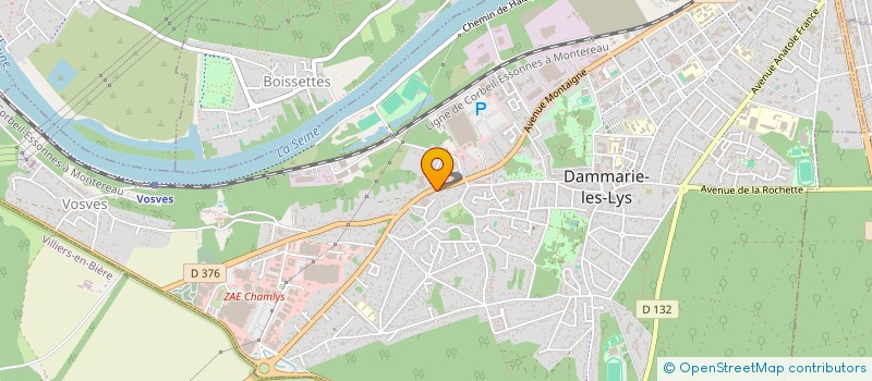 localisation de l'entreprise MEDIA COMORESINFOS à DAMMARIE-LES-LYS