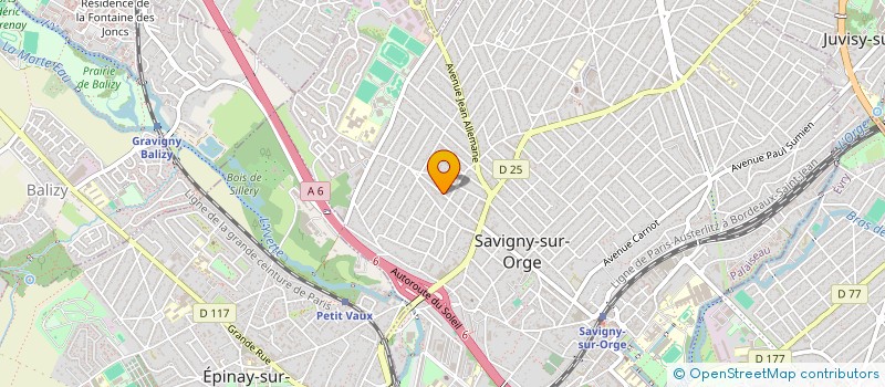 localisation de l'entreprise MEDIA CONCEPT à SAVIGNY-SUR-ORGE