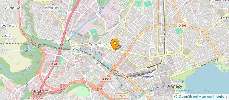 localisation de l'entreprise MEDIA CONCEPT à ANNECY