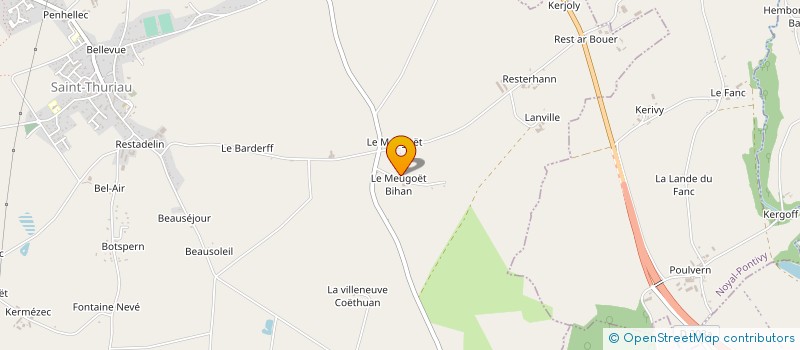 localisation de l'entreprise MEDIA CONCEPT DIFFUSION  PONTIVY