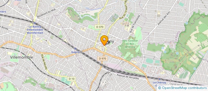 localisation de l'entreprise MEDIA CONCEPT.PHONE à GAGNY