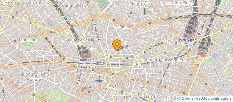 localisation de l'entreprise MEDIA COSMOS à PARIS