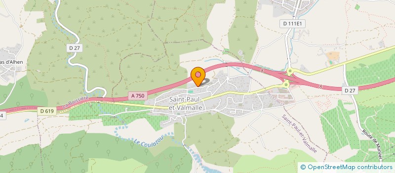 localisation de l'entreprise MEDIA COVERING  SAINT-PAUL-ET-VALMALLE