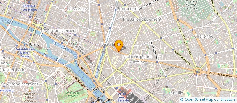 localisation de l'entreprise MEDIA DECO  PARIS 11