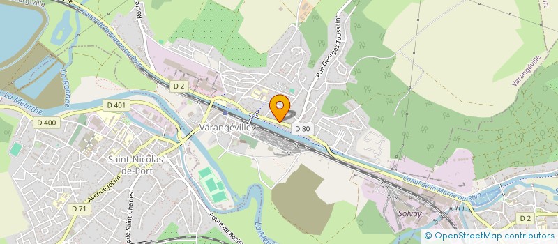 localisation de l'entreprise MEDIA DEKO  VARANGEVILLE