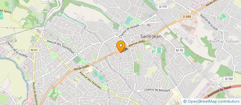 localisation de l'entreprise MEDIA DENTAIRE IMMOBILIER à SAINT-JEAN