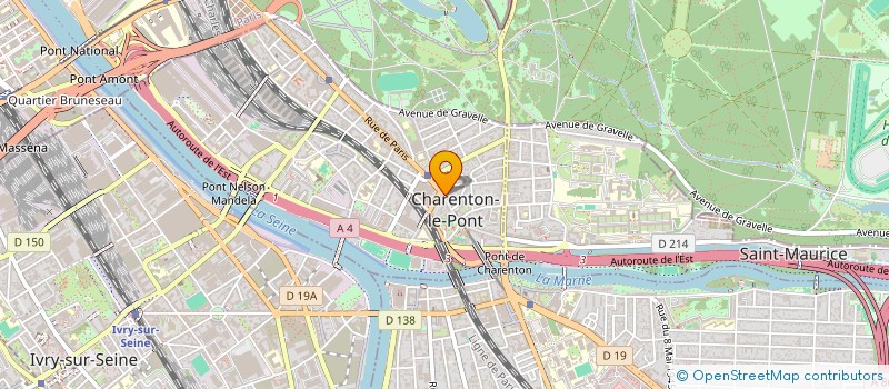 localisation de l'entreprise MEDIA ENTREPRISE  CHARENTON-LE-PONT