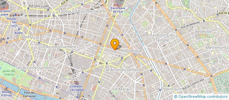 localisation de l'entreprise MEDIA ET CAETERA à PARIS