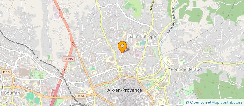 localisation de l'entreprise MEDIA ET GASTRONOMIE à AIX-EN-PROVENCE
