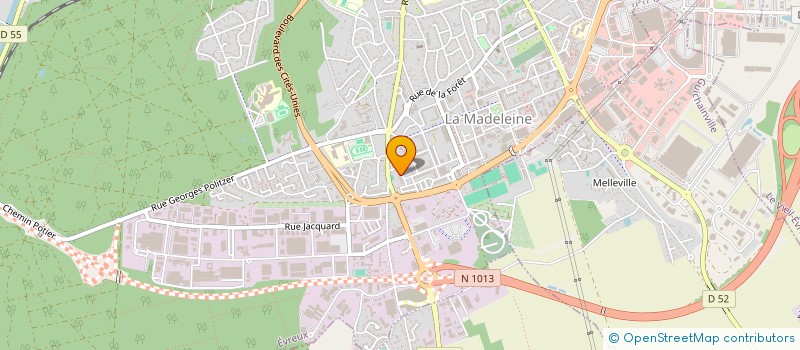 localisation de l'entreprise MEDIA EURE SERVICES  EVREUX