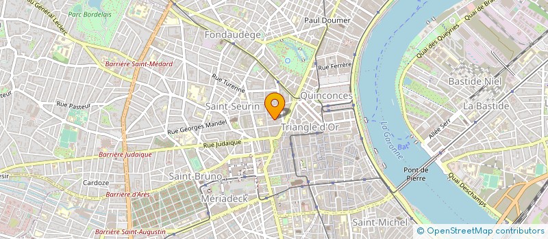 localisation de l'entreprise MEDIA EXECUTIF INTERNATIONAL à BORDEAUX