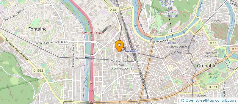 localisation de l'entreprise MEDIA FIRM à GRENOBLE