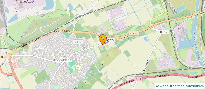 localisation de l'entreprise MEDIA FLOR  LOON-PLAGE