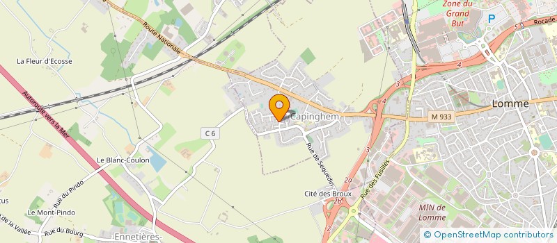 localisation de l'entreprise MEDIA FOOD TRADING à LILLE