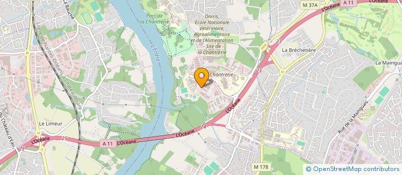 localisation de l'entreprise MEDIA FORCE à NANTES