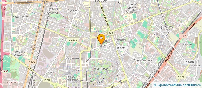 localisation de l'entreprise MEDIA FORUM à GRENOBLE