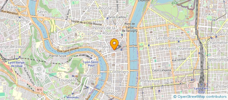 localisation de l'entreprise MEDIA FRANCE à LYON