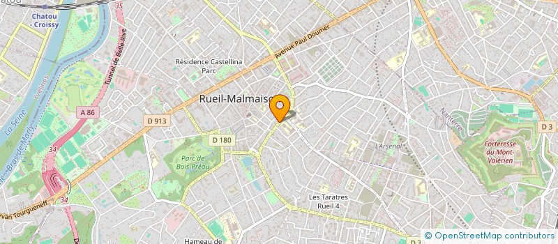 localisation de l'entreprise MEDIA FX à RUEIL-MALMAISON