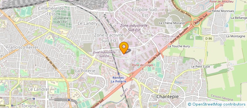 localisation de l'entreprise MEDIA GRAPHIC  BETTON