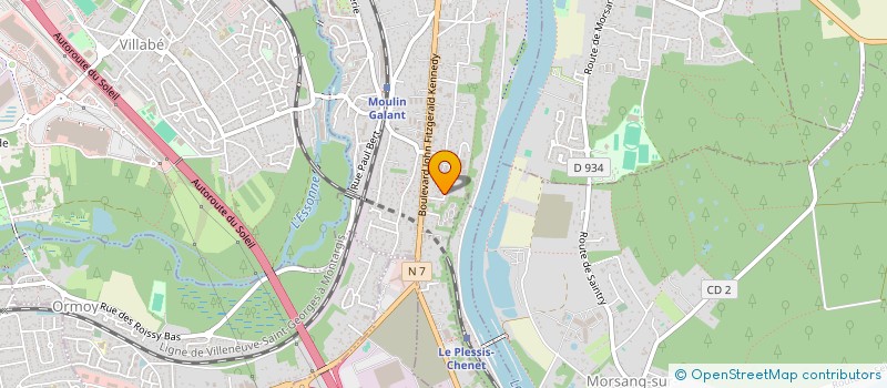 localisation de l'entreprise MEDIA IMMO à CORBEIL-ESSONNES
