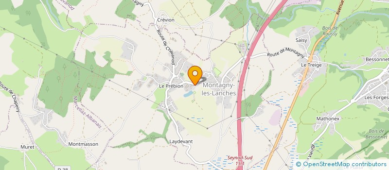 localisation de l'entreprise MEDIA IMMO EDITION 74  QUINTAL