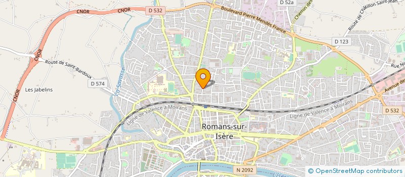 localisation de l'entreprise MEDIA-IO  VALENCE