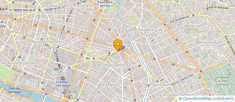 localisation de l'entreprise MEDIA JUS INTERIORS à PARIS
