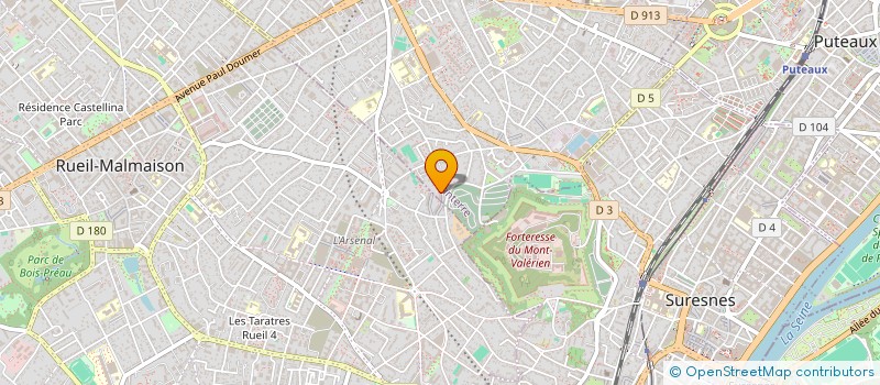 localisation de l'entreprise MEDIA-LAB  NANTERRE