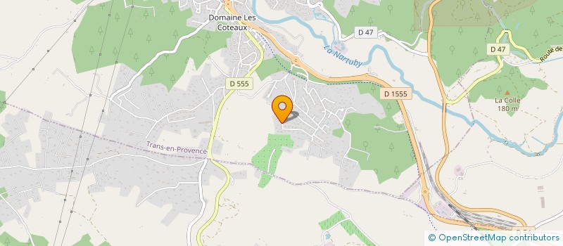 localisation de l'entreprise MEDIA LEADER à TRANS-EN-PROVENCE