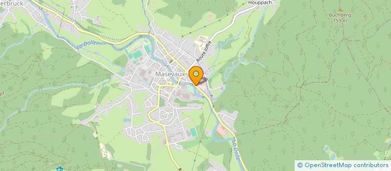 localisation de l'entreprise MEDIA LINE  MASEVAUX-NIEDERBRUCK