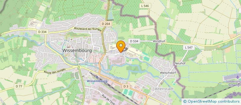 localisation de l'entreprise MEDIA LOGISTIQUE à WISSEMBOURG