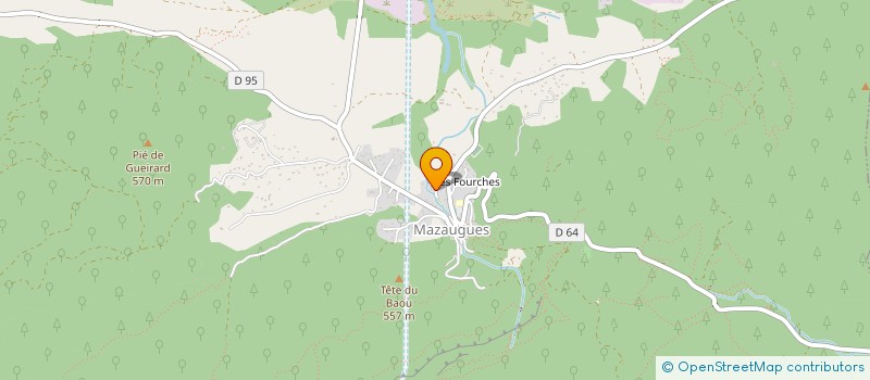 localisation de l'entreprise MEDIA LOISIRS à MAZAUGUES