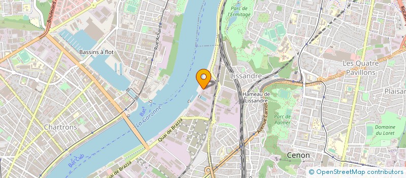 localisation de l'entreprise MEDIA MACHINES à BORDEAUX