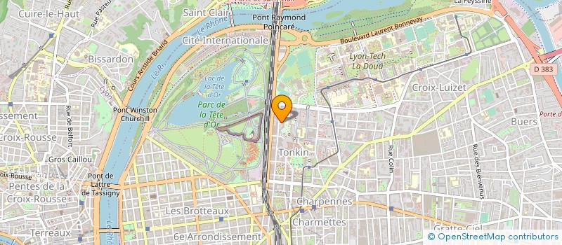 localisation de l'entreprise MEDIA MARKET à VILLEURBANNE