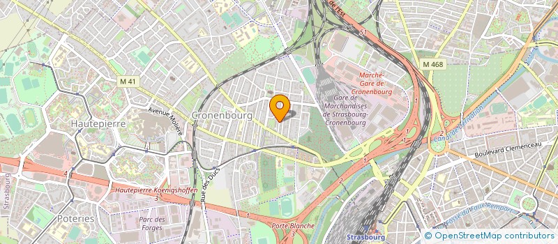 localisation de l'entreprise MEDIA MATTER à STRASBOURG