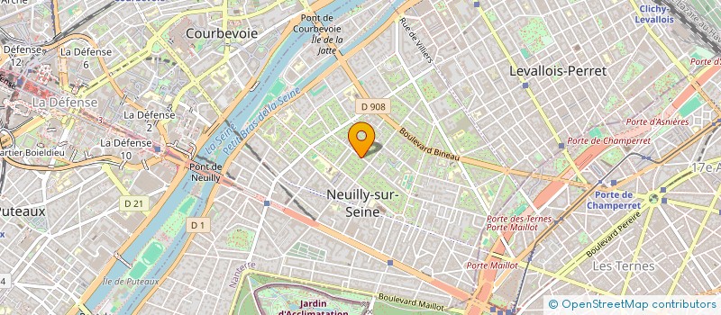 localisation de l'entreprise MEDIA MEDIATEUR à NEUILLY-SUR-SEINE